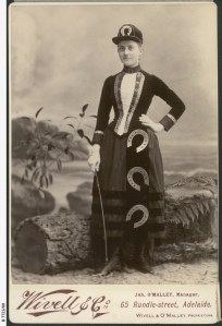 State Library SA B-7723-80 Effie Conigrave dressed as good luck 1887